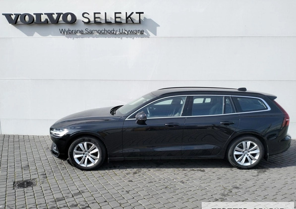 Volvo V60 cena 139500 przebieg: 62500, rok produkcji 2021 z Szlichtyngowa małe 172